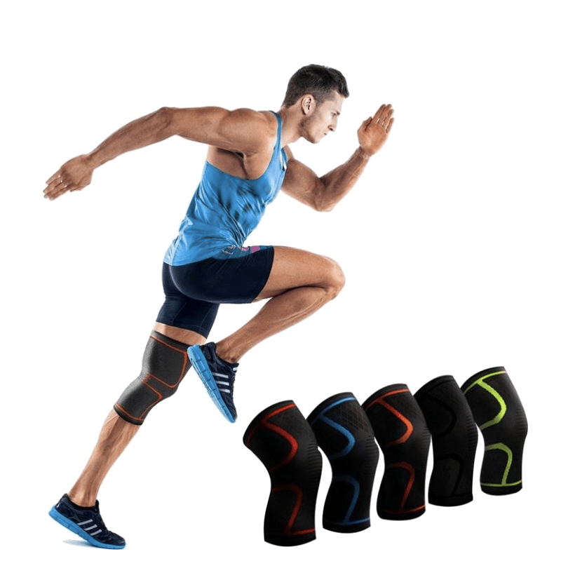 painless knee support brace compression gear for running men and women