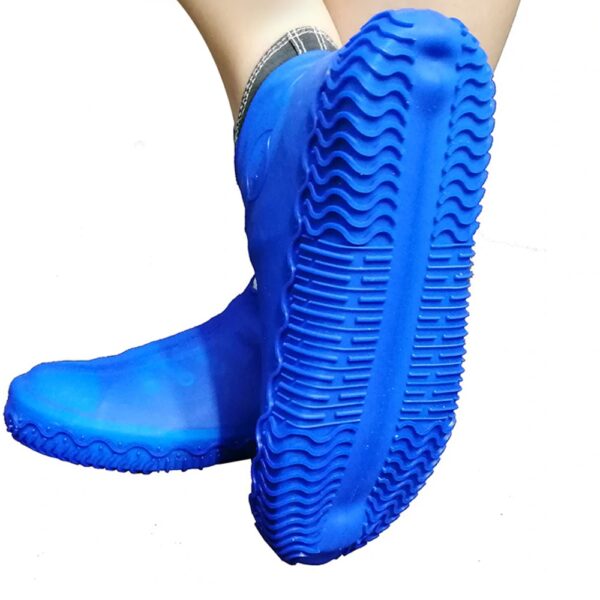 trendbaron zapato impermeable lluvia cubre múltiples colores antideslizante silicona duradera para zapatillas de deporte zapatos de cuero plegable